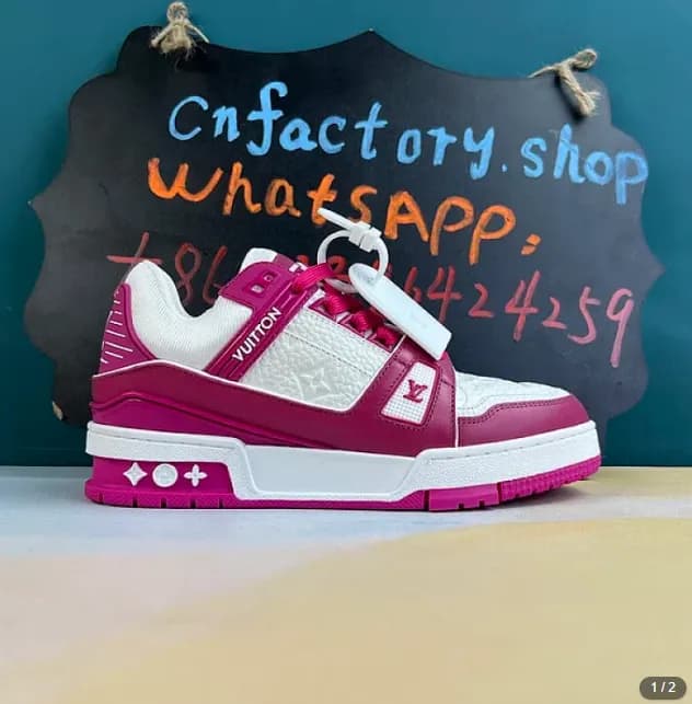 Lv Trainer Low White Fuchsia - CNFans Spreadsheet catalog entry