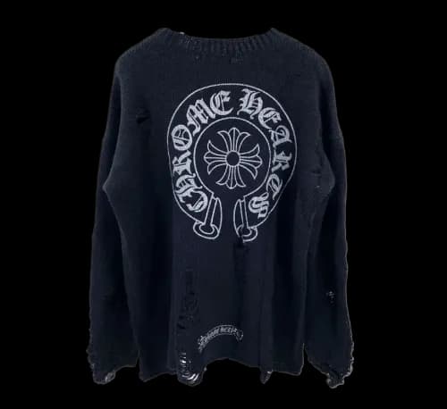 CHROME HEARTS RIPPED SWEATER - CNFans Spreadsheet catalog entry