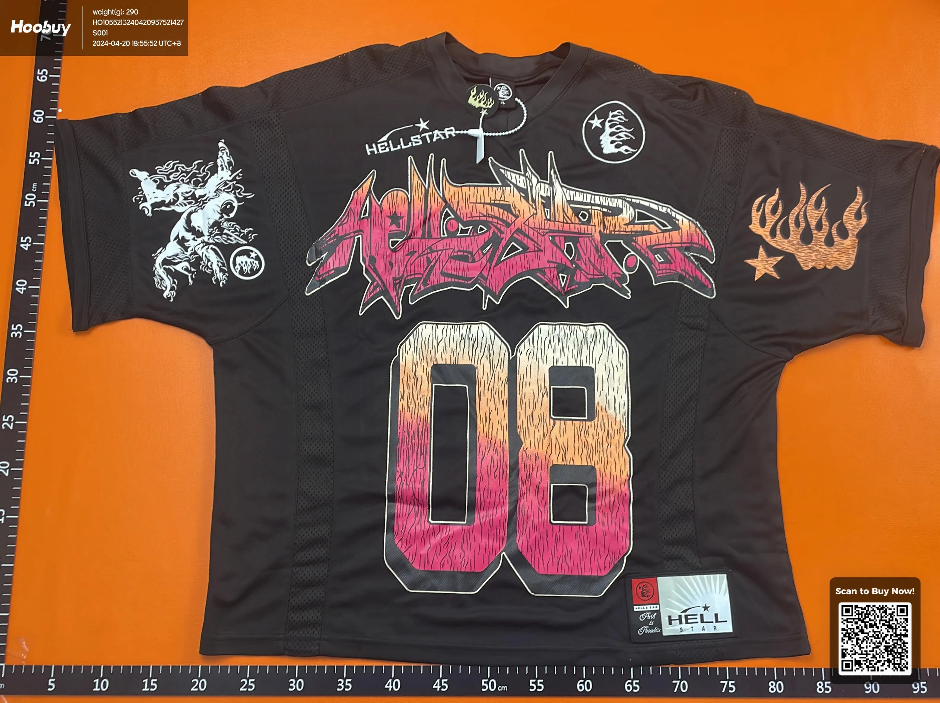 Hellstar jersey - CNFans Spreadsheet catalog entry