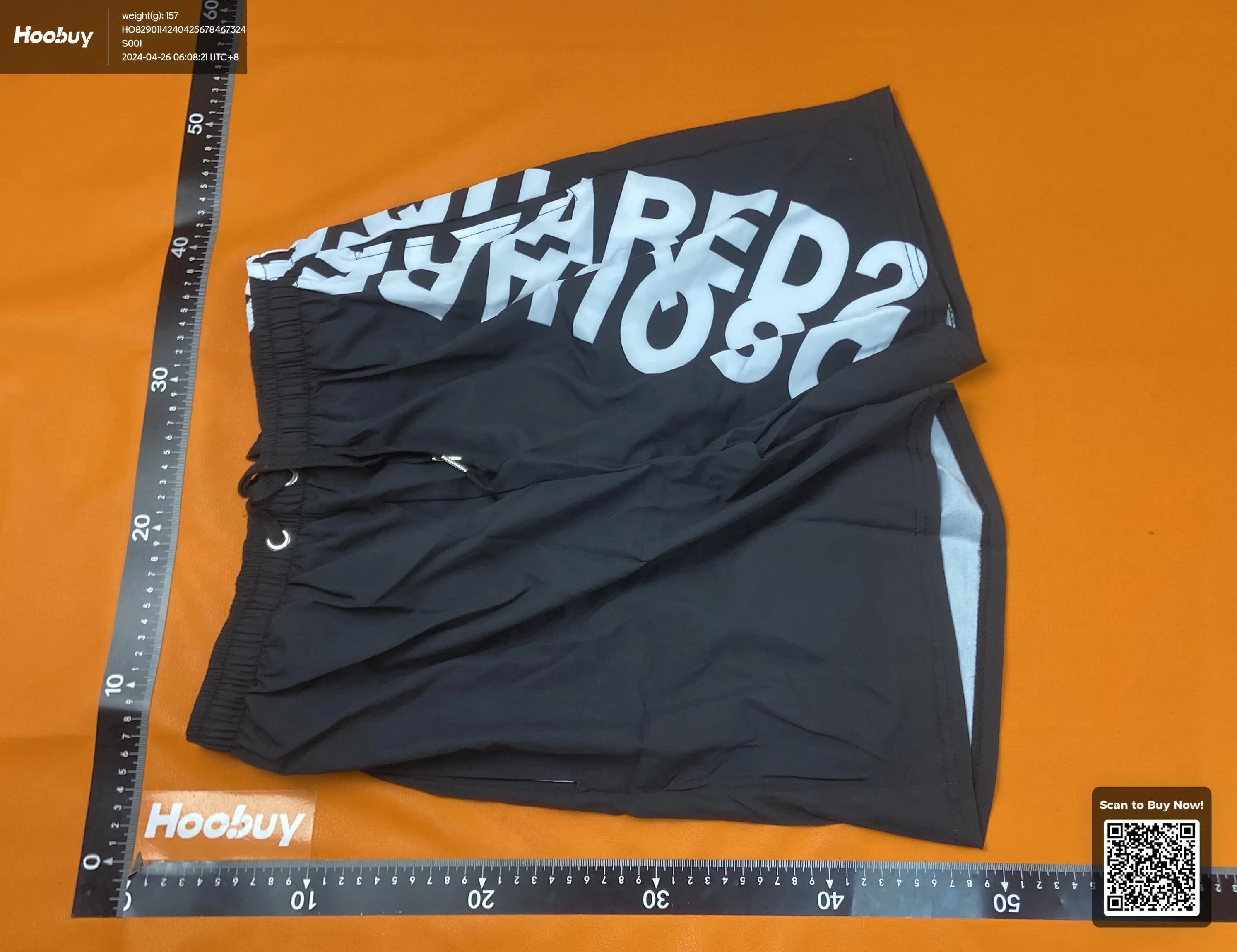 Dsquared shorts - CNFans Spreadsheet catalog entry