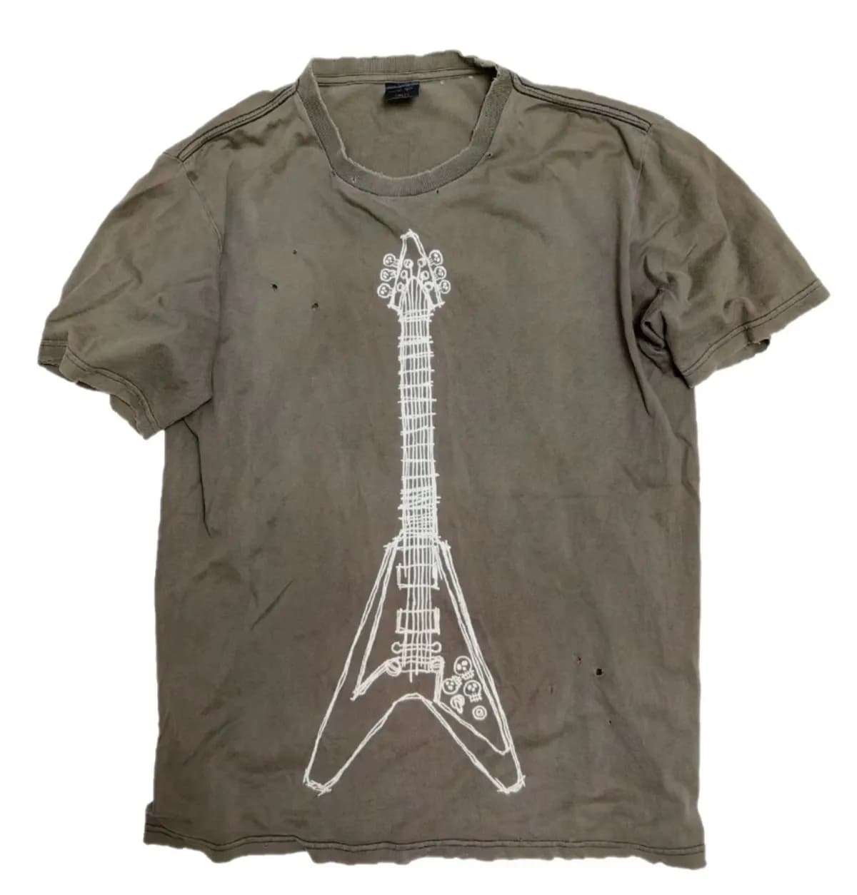 Number Nine Guitar Tee - CNFans Spreadsheet catalog entry