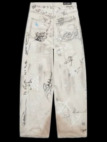 BALENCIAGA GRAFFITI JEANS - CNFans Spreadsheet catalog entry