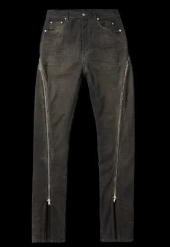 RICK OWENS BOLAN ZIP FLARED JEANS - CNFans Spreadsheet catalog entry