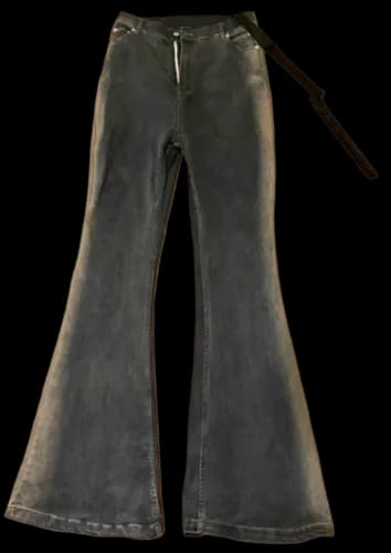 RICK OWENS WASHED FLARED DENIM - CNFans Spreadsheet catalog entry