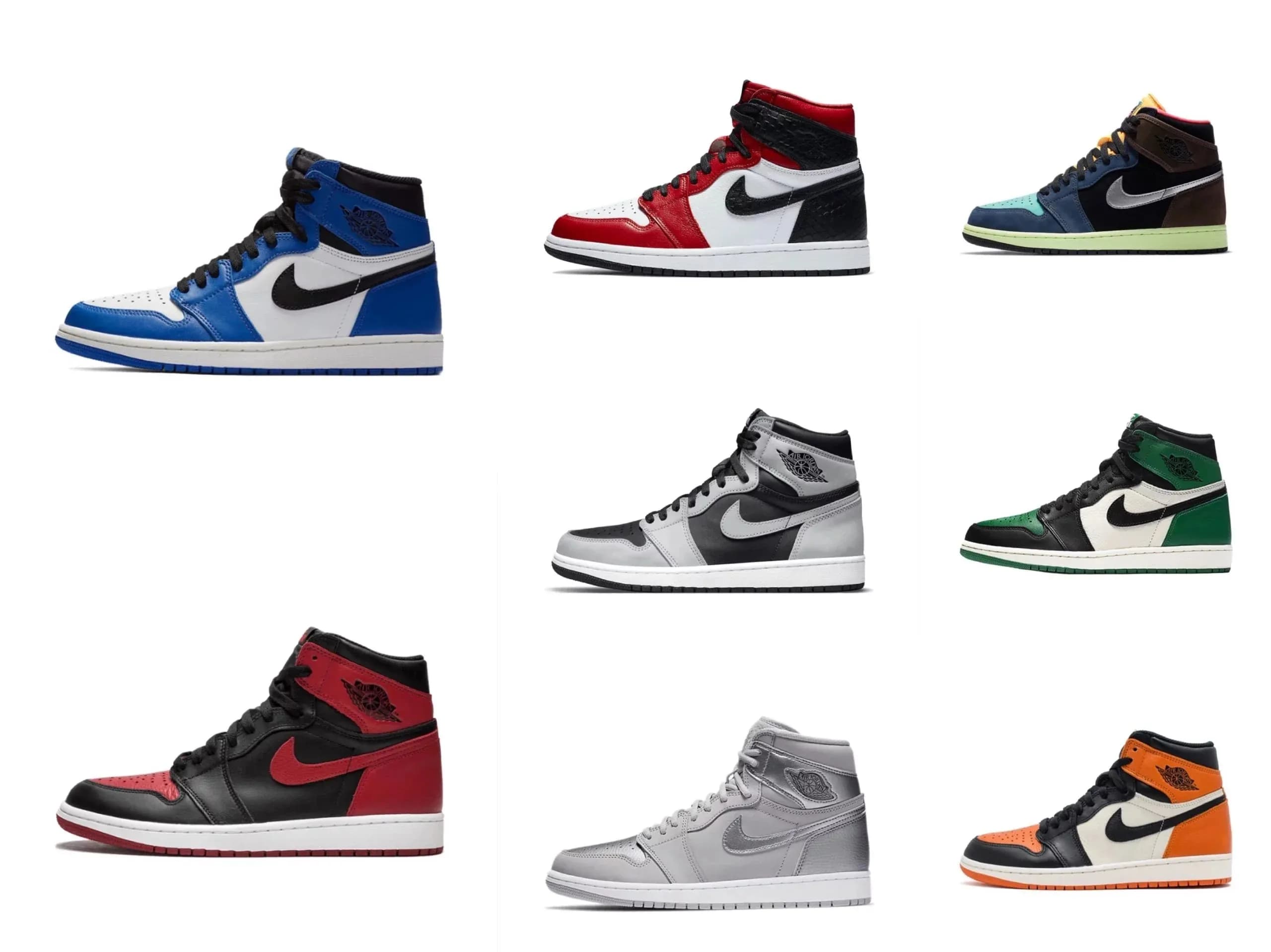 J1 LOW SPECIAL LOTS OF COLORWAYS - CNFans Spreadsheet catalog entry