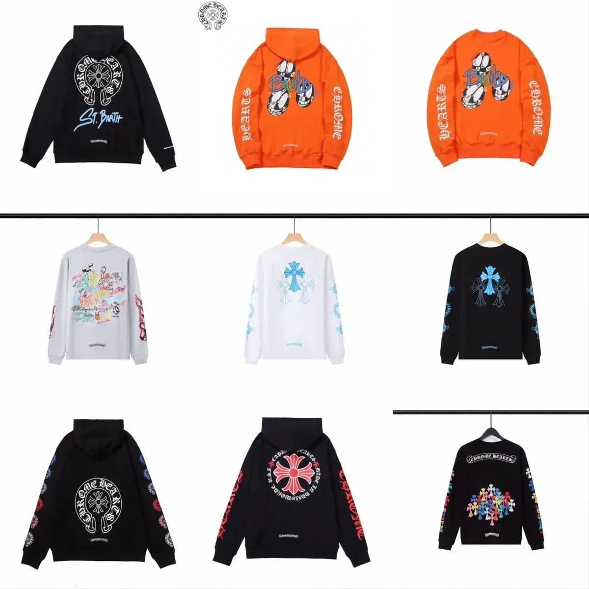 CHROME HARTS HOODIES - CNFans Spreadsheet catalog entry