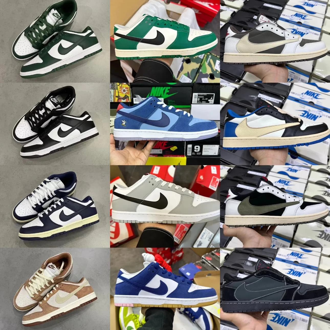 VT BATCH SB dunk and Travis - CNFans Spreadsheet catalog entry