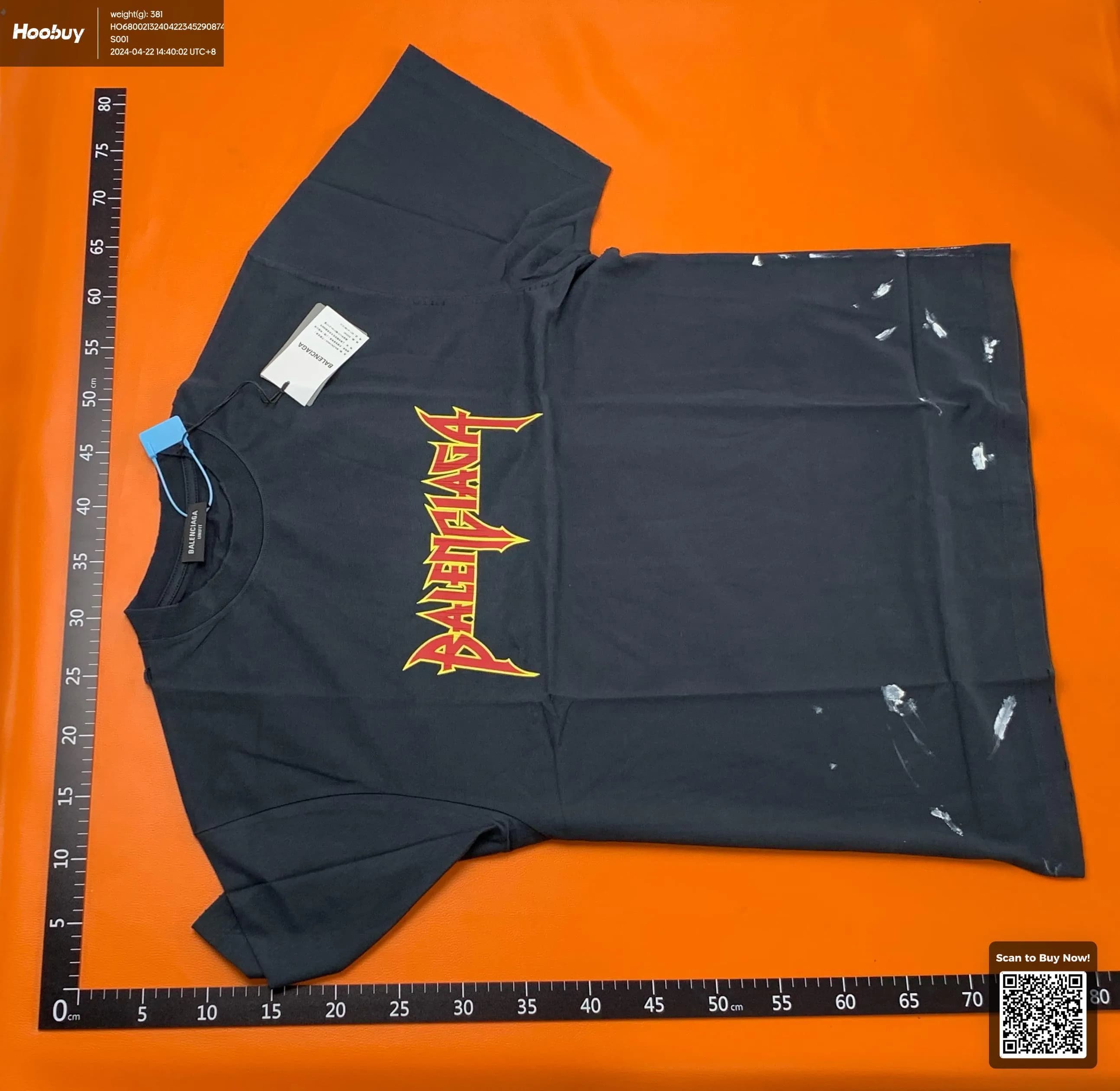Balenciaga metal shirt - CNFans Spreadsheet catalog entry