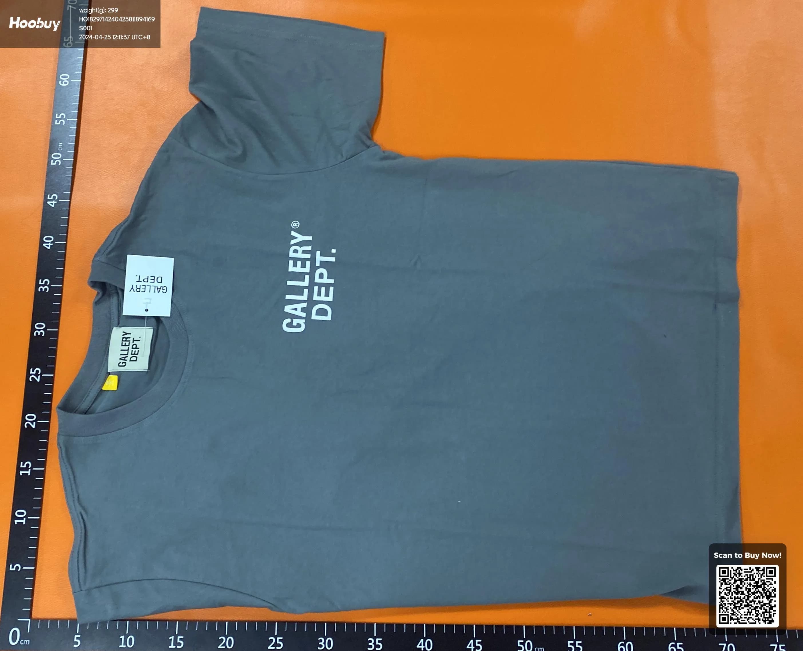 Gallery dept tee - CNFans Spreadsheet catalog entry