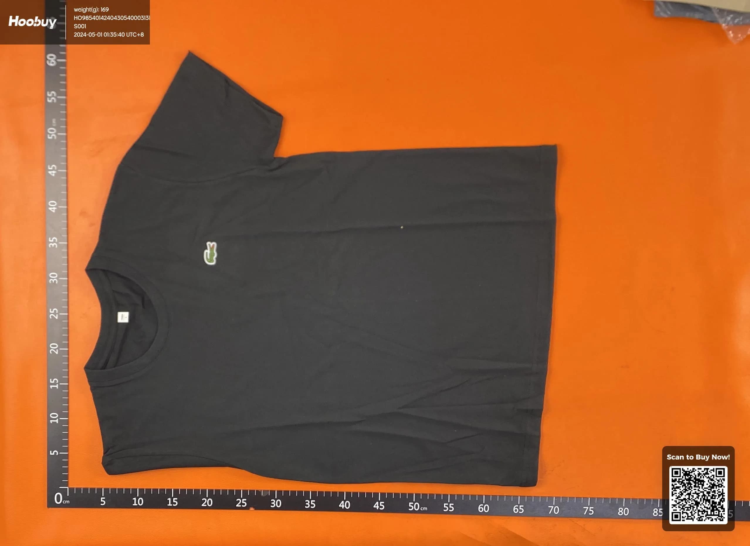 Lacoste t-shirt - CNFans Spreadsheet catalog entry