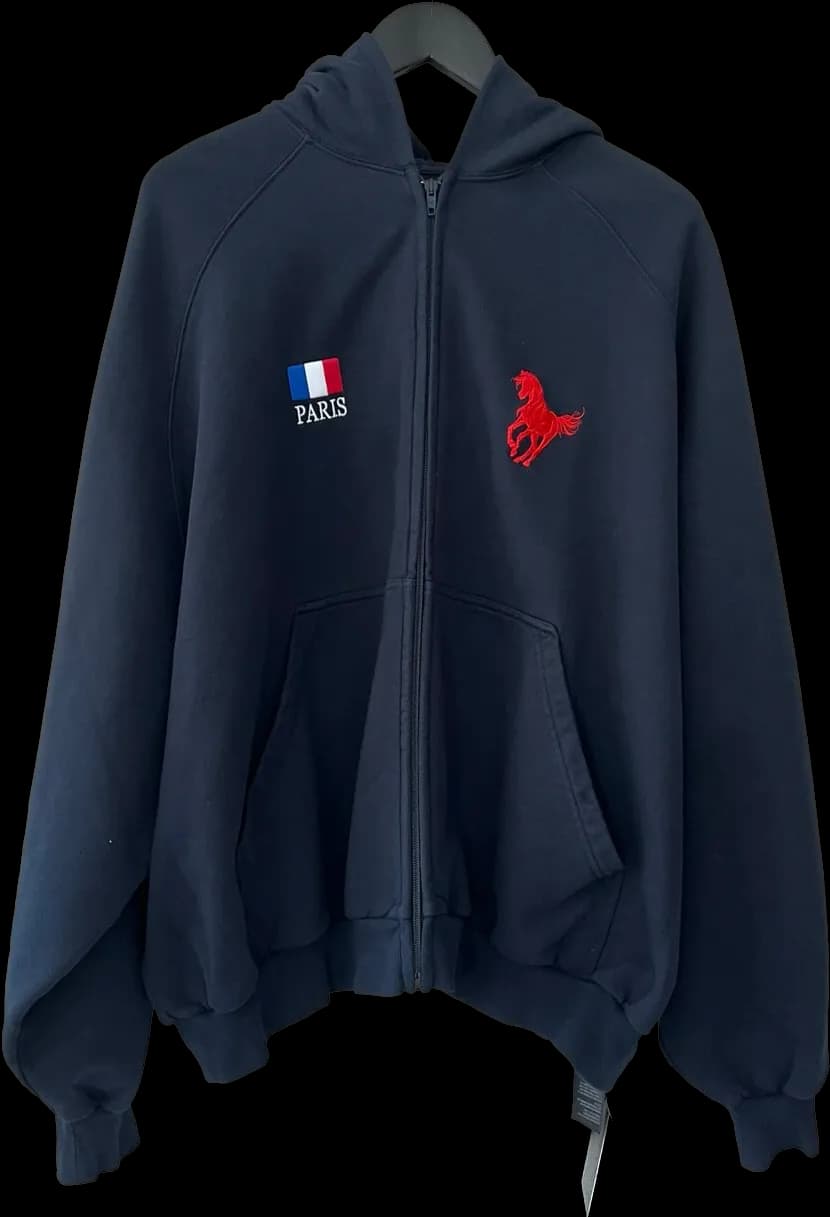 Balenciaga Polo Zip Up Hoodie (3 Styles) - CNFans Spreadsheet catalog entry