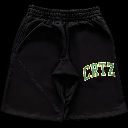 CORTEIZ SHORTS BLACK-GREEN CRTZ - CNFans Spreadsheet catalog entry