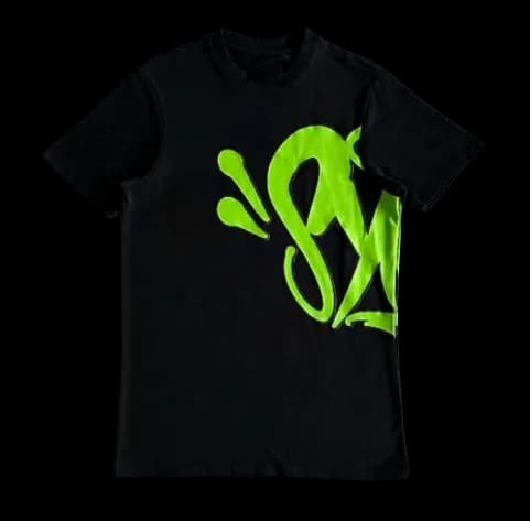 Syna World Tee Black Green Graffiti - CNFans Spreadsheet catalog entry