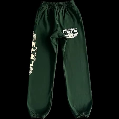 corteiz pants gasolina green - CNFans Spreadsheet catalog entry