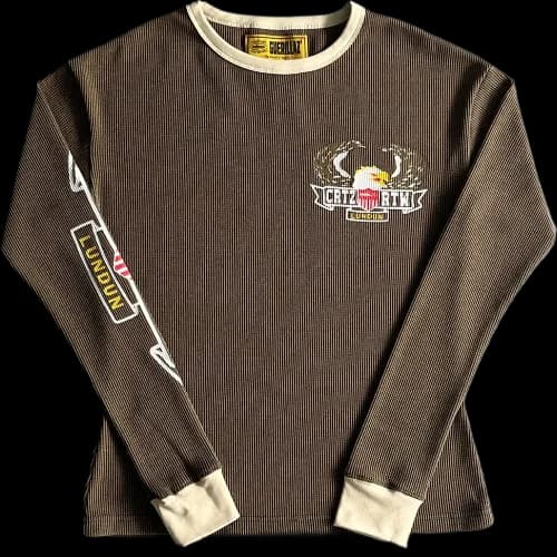 corteiz longsleeve Cold Eagle Print Waffle - CNFans Spreadsheet catalog entry
