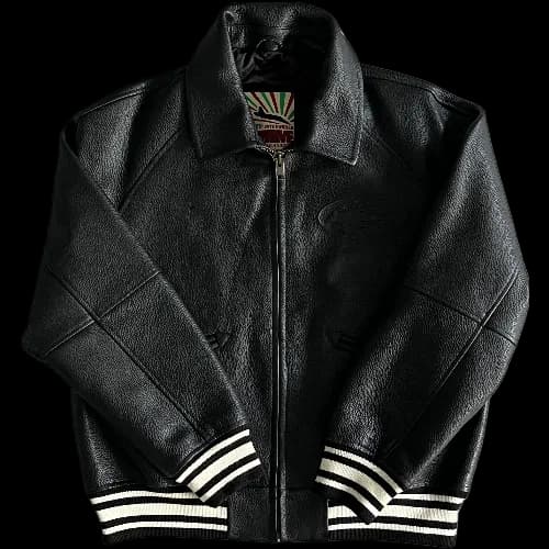 corteiz jacket 100% leather - CNFans Spreadsheet catalog entry