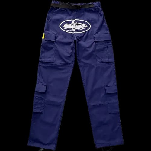 corteiz pants Cargo Navy Blue - CNFans Spreadsheet catalog entry
