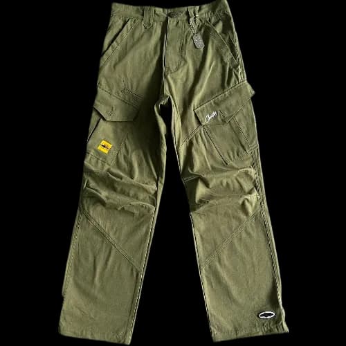 corteiz pants cargo Slant pocket military green Bottoms - CNFans Spreadsheet catalog entry