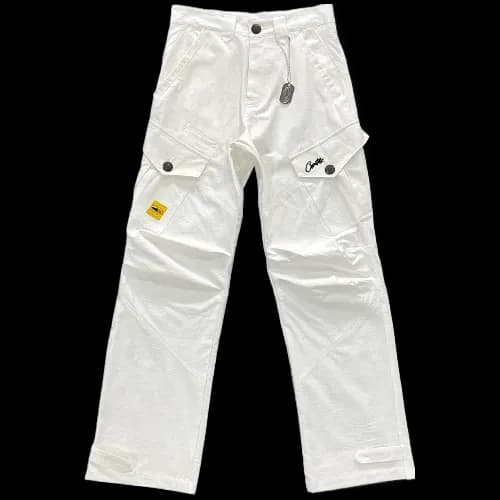 Corteiz pants cargo  Slant pocket White - CNFans Spreadsheet catalog entry