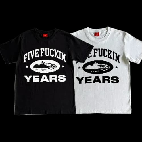 corteiz tees five fucking years - CNFans Spreadsheet catalog entry