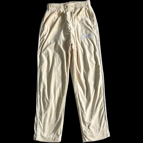 corteiz pants Velor tracksuit – Cream - CNFans Spreadsheet catalog entry