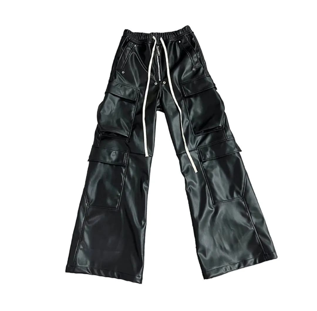 Rick Owens Leather Bela Cargo Pants - CNFans Spreadsheet catalog entry