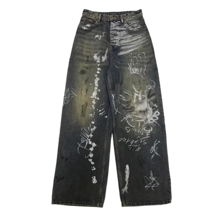 BLenciaga Graffiti Pants (2 Styles) - CNFans Spreadsheet catalog entry