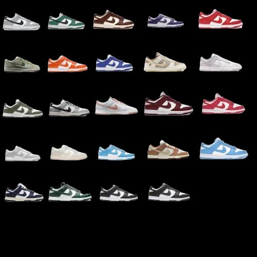 Nike Dunk VT Batch - CNFans Spreadsheet catalog entry