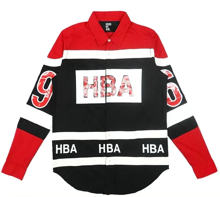 Hood By Air Hockey Button Up Shirt (2 Styles) - CNFans Spreadsheet catalog entry