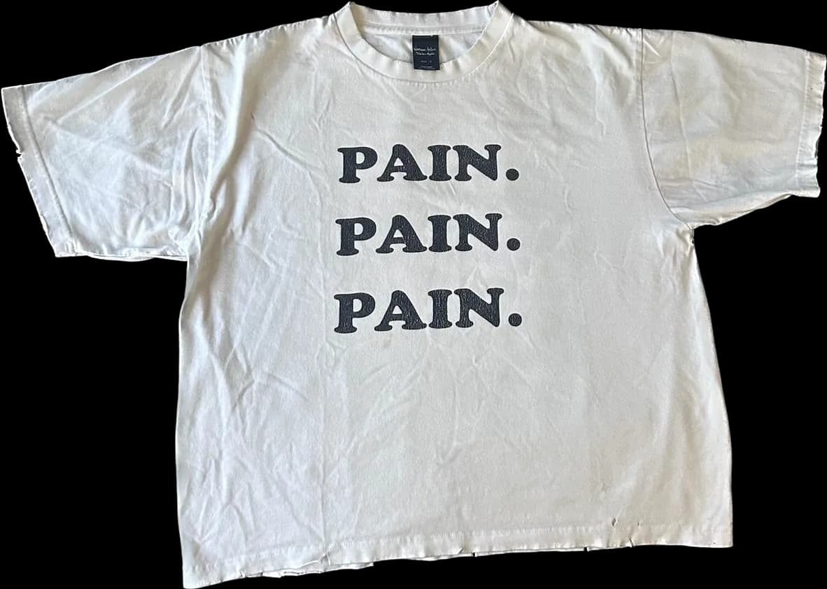 Number Nine Pain Tee (2 Styles) - CNFans Spreadsheet catalog entry