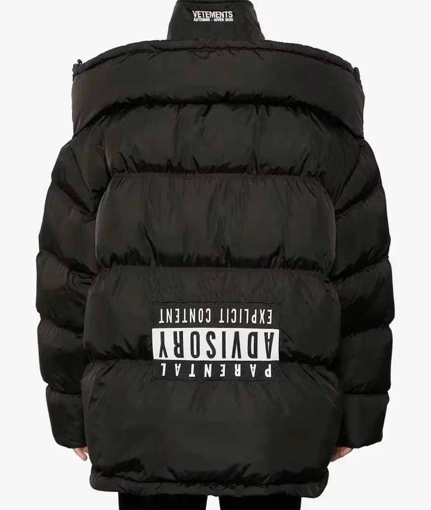 Vetements Upside Down Puffer Jacket - CNFans Spreadsheet catalog entry