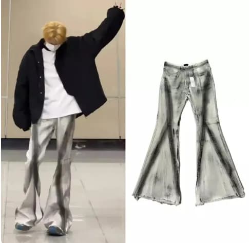 Rick Owens flared denim - CNFans Spreadsheet catalog entry