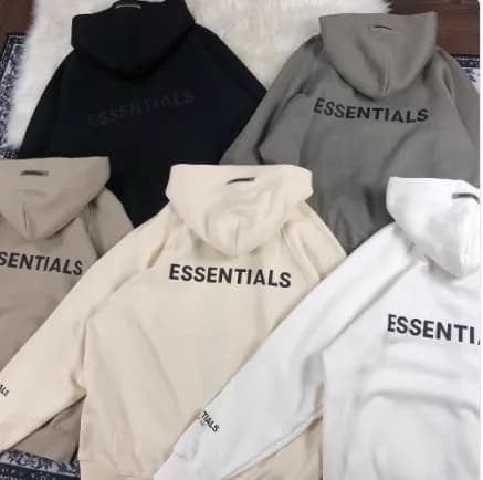 FEAR OF GOD ESSENTIALS double-line FOG zipper - Image 2