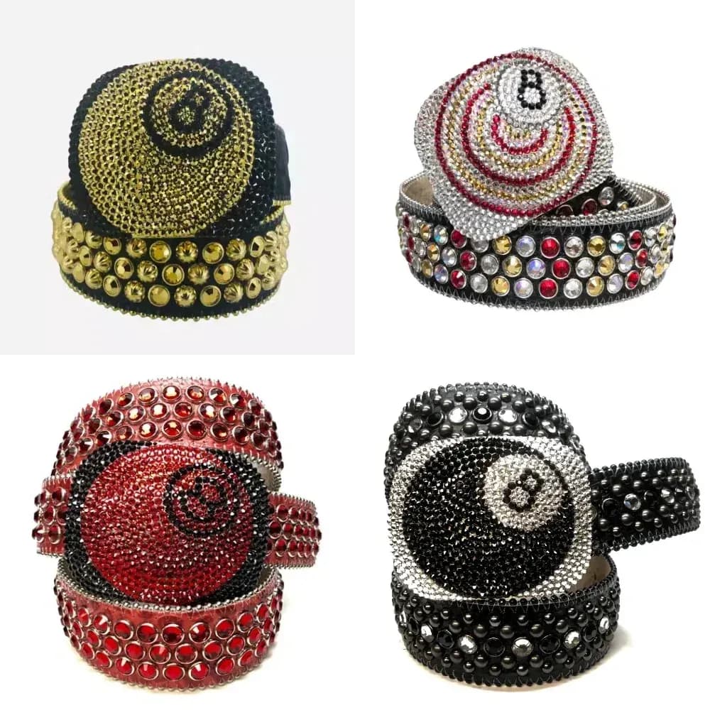 BB Simons 8Ball Square Belt (5+ Colorways) - CNFans Spreadsheet catalog entry