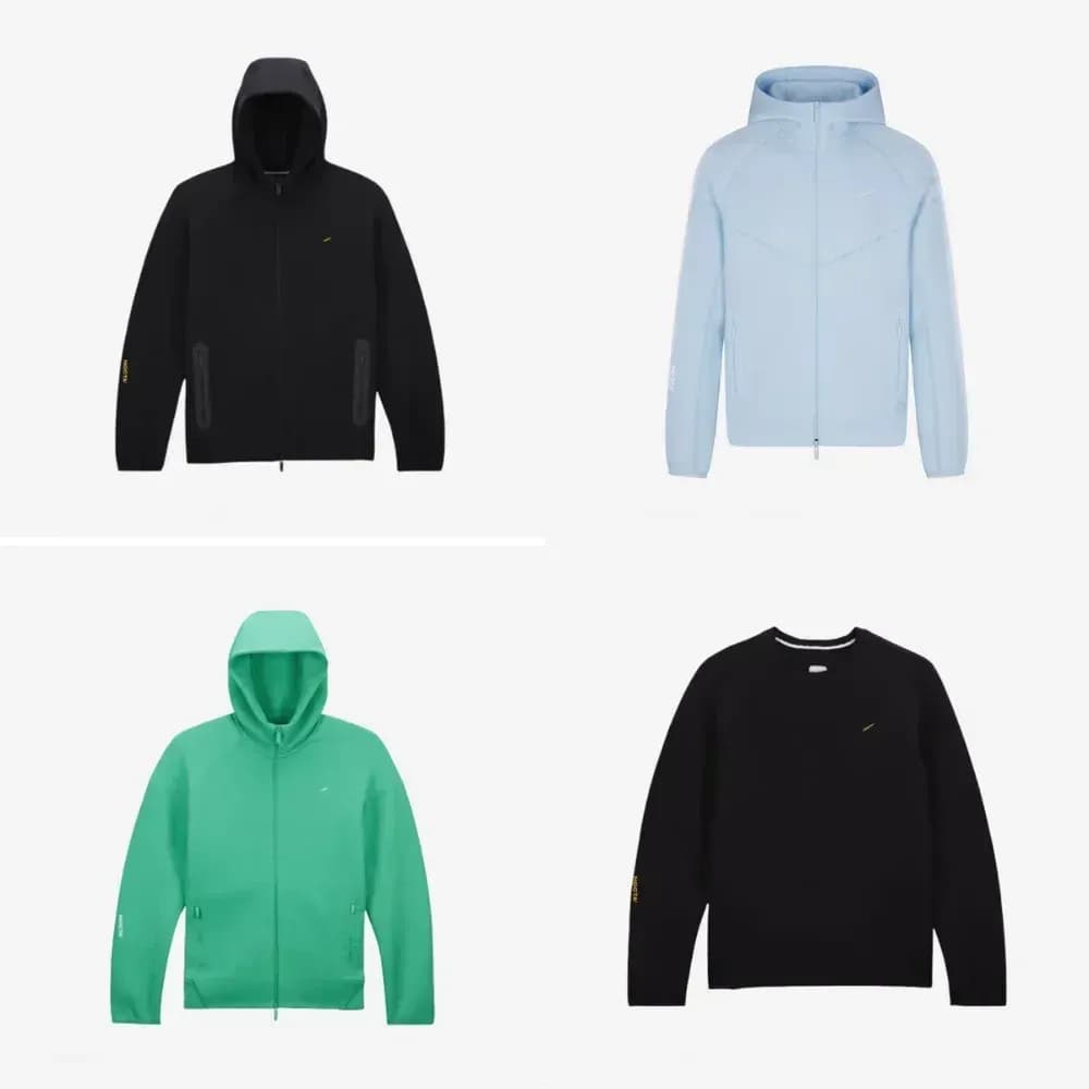Drake Nocta Tech Fleece (9+ Colorways - CNFans Spreadsheet catalog entry