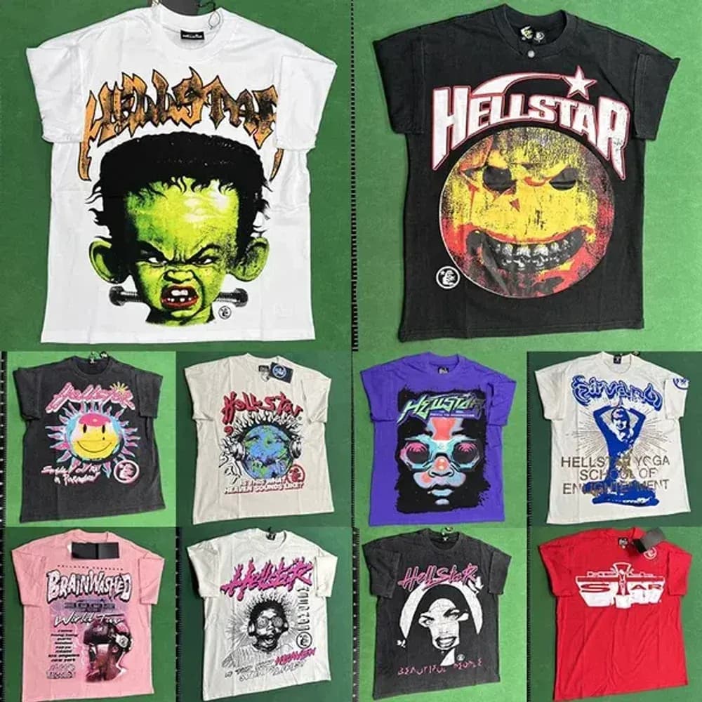 Hellstar Tees (61+ Colorways) - CNFans Spreadsheet catalog entry