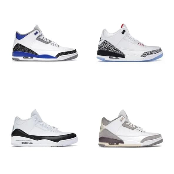 M Batch Jordan 3 Retro Collection - CNFans Spreadsheet catalog entry