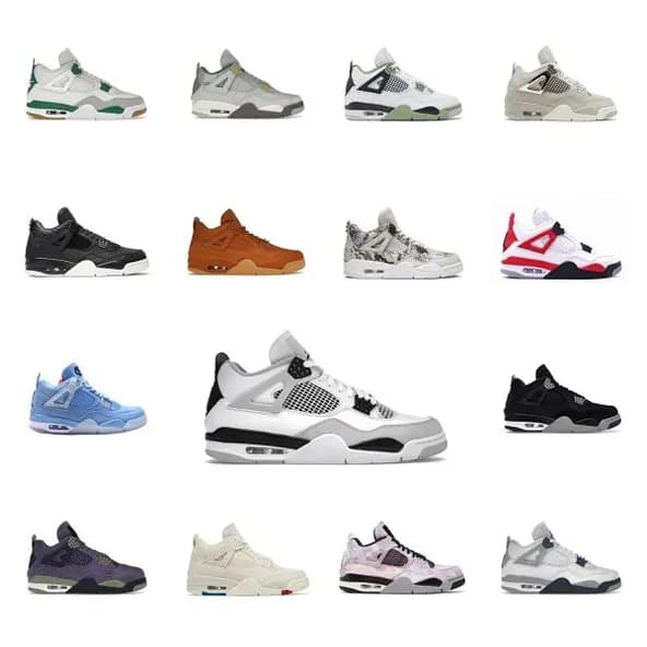 KX/KZ Batch J*rdan 4 series+ - CNFans Spreadsheet catalog entry