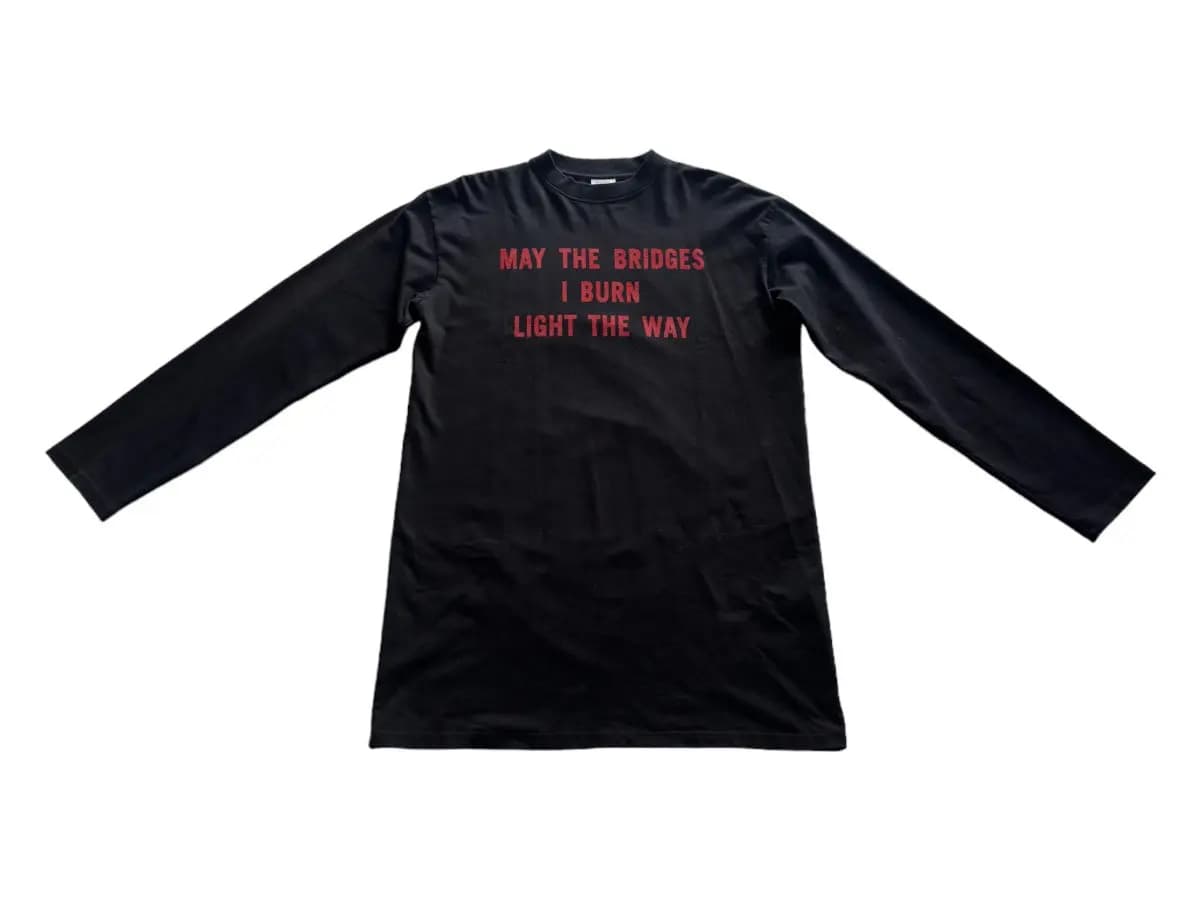 Vetements Bridges Longsleeve - CNFans Spreadsheet catalog entry