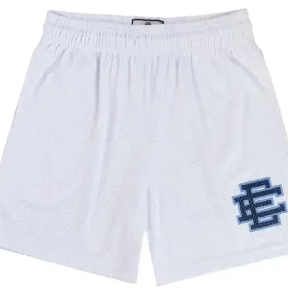 Eric Emanuel EE Basic Short (SS24) White/Navy - CNFans Spreadsheet catalog entry