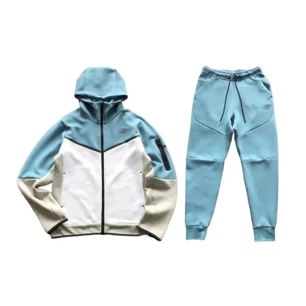 Nike Tech Fleece Blue and White  - CNFans Spreadsheet catalog entry