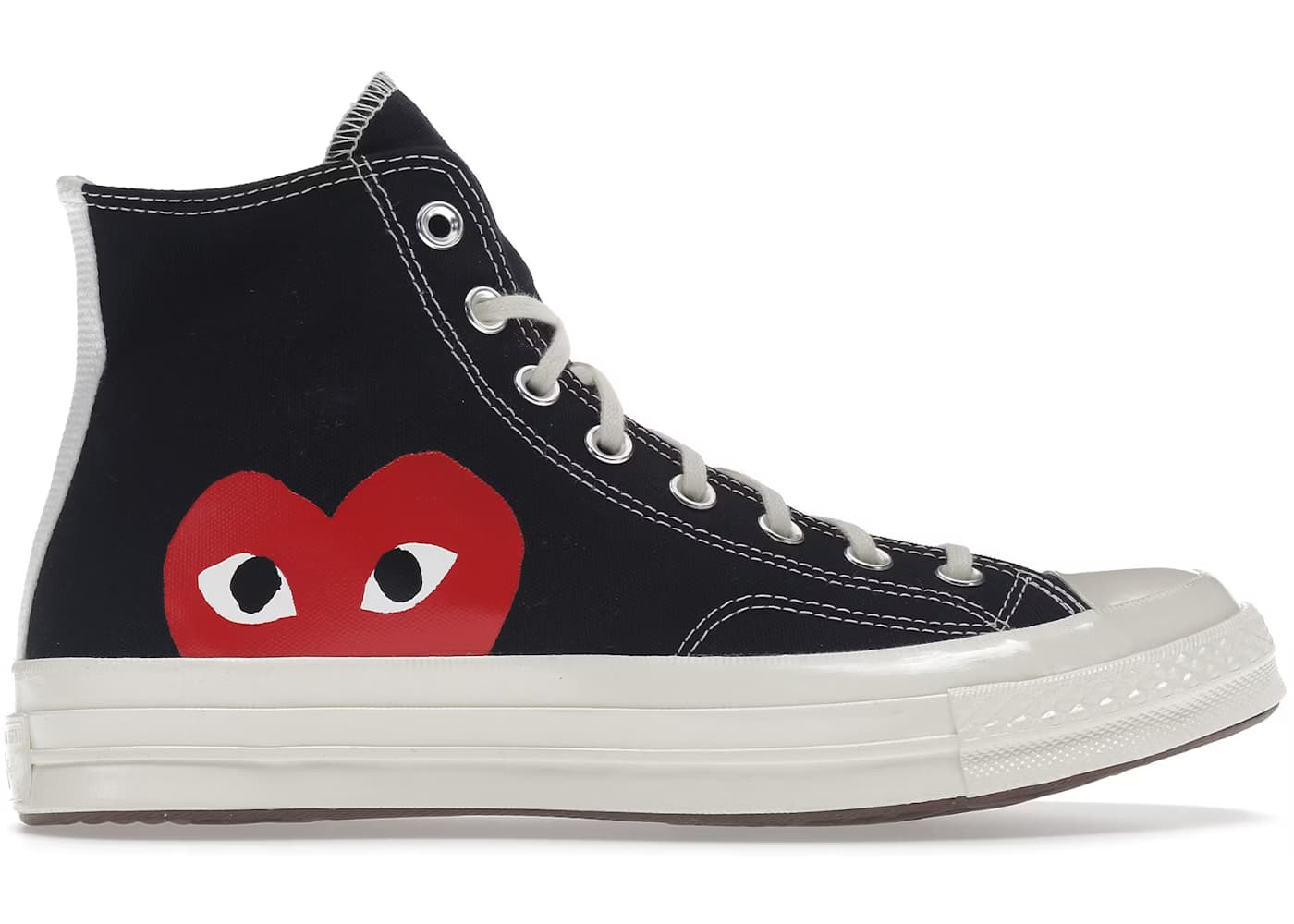 Converse Chuck Taylor All Star 70 Hi Comme des Garcons PLAY Black - CNFans Spreadsheet catalog entry