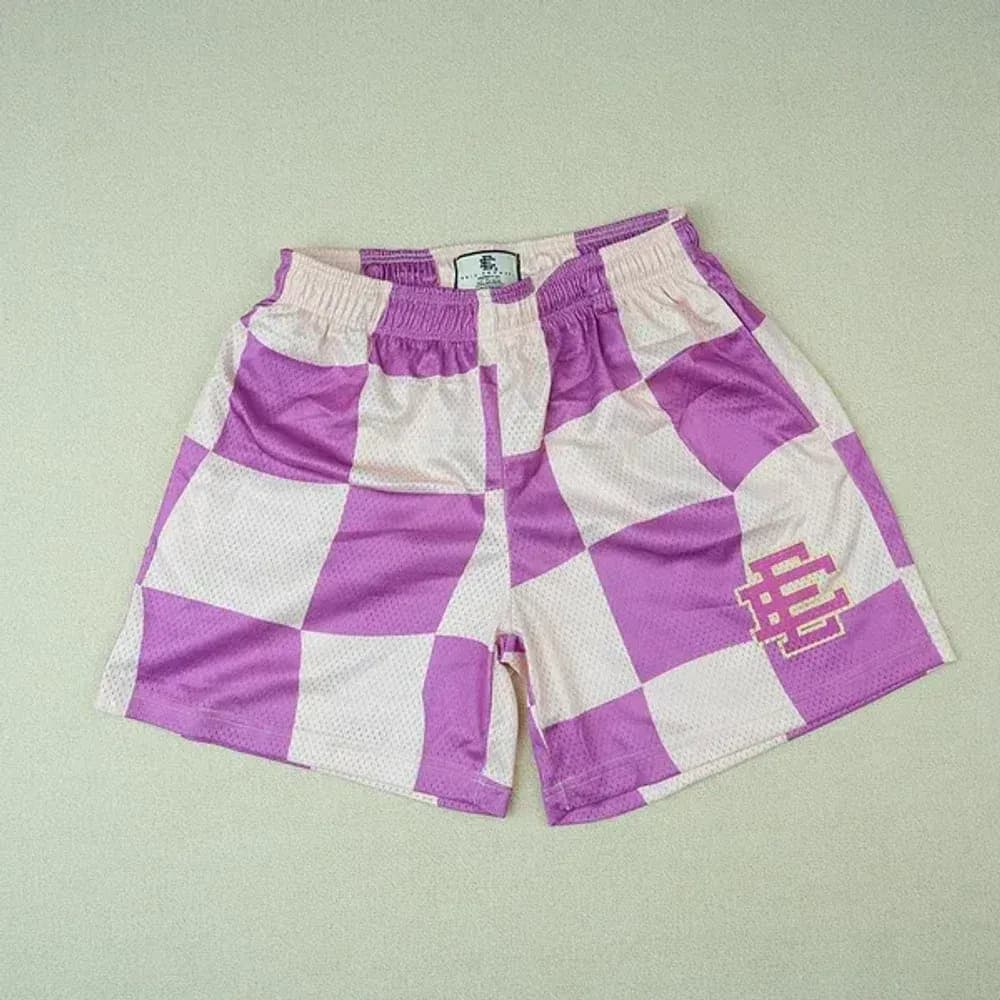 Eric Emanuel EE Basic Short Purp Pink Wavy Flag - CNFans Spreadsheet catalog entry