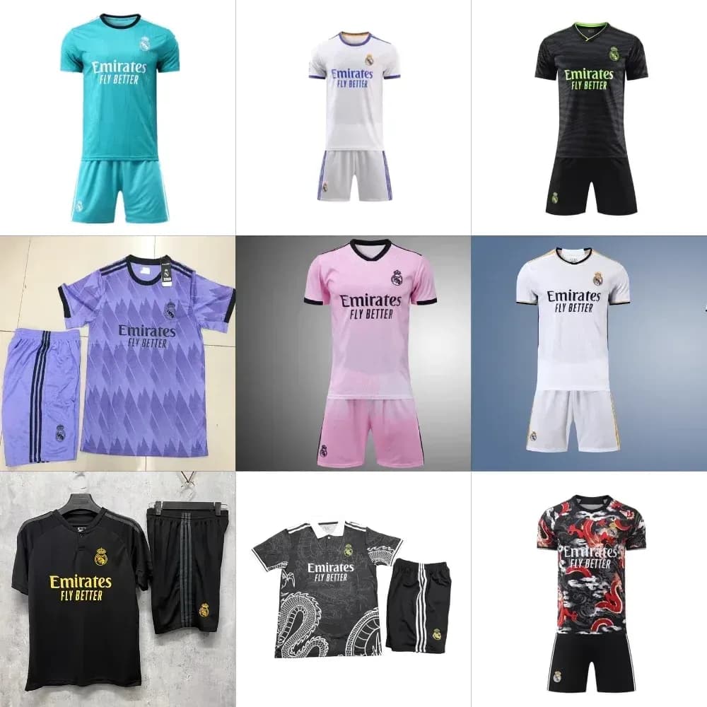 Real Madrid Jerseys (38+ Colorways) - CNFans Spreadsheet catalog entry