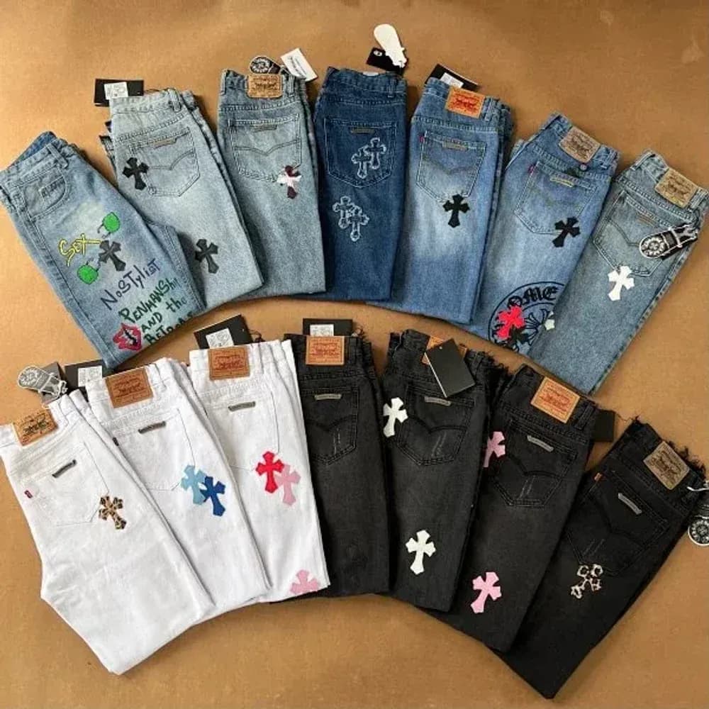 Chrome Hearts Jeans (14+ Colorways) - CNFans Spreadsheet catalog entry