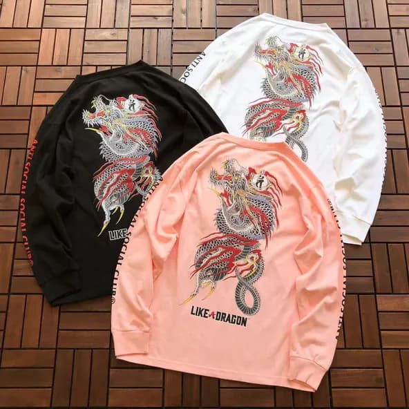 Anti Social Club Long Sleeve - CNFans Spreadsheet catalog entry