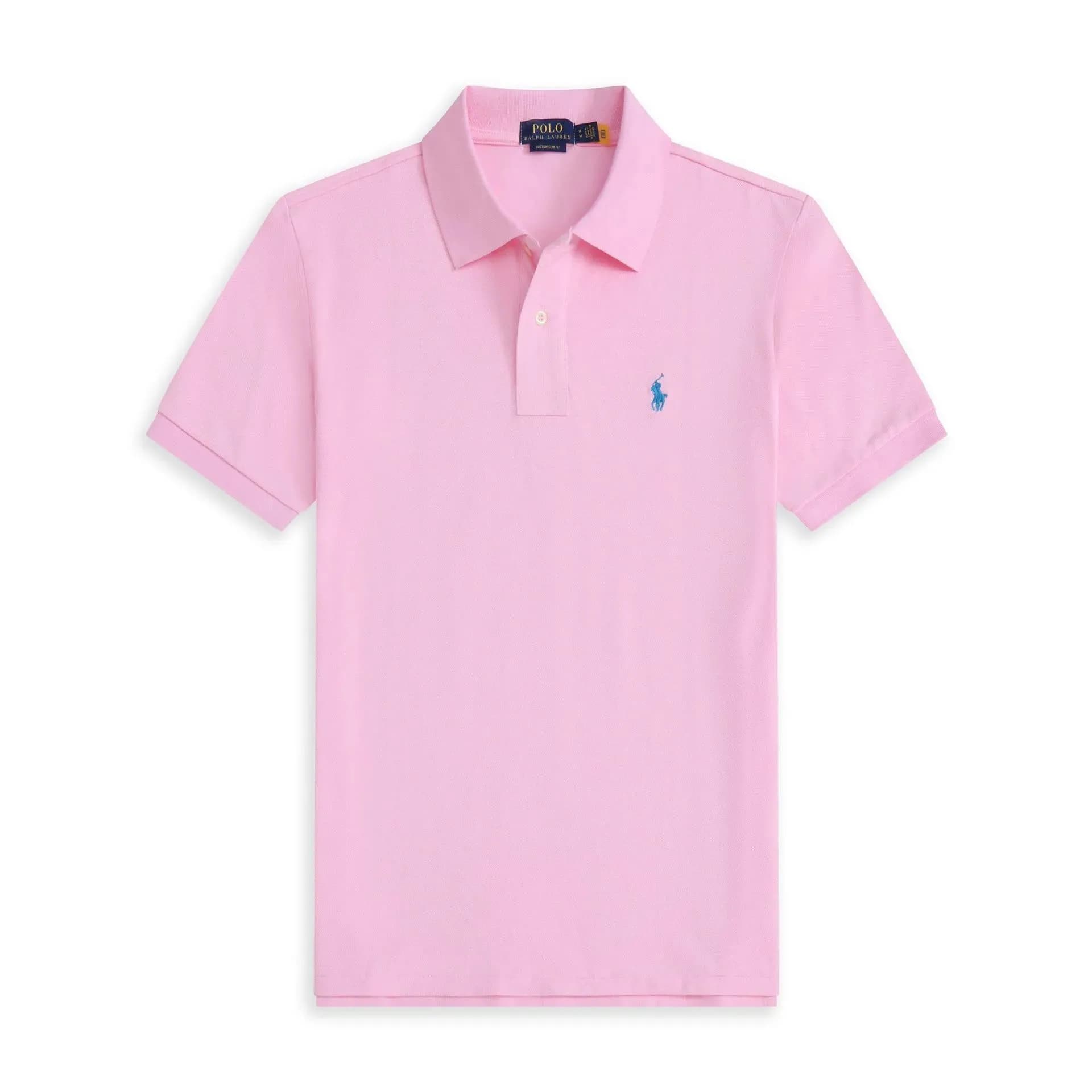 新品夏翻领纯棉短袖T恤保罗商务休闲polo衫男短袖T绣花 (72) - CNFans Spreadsheet catalog entry