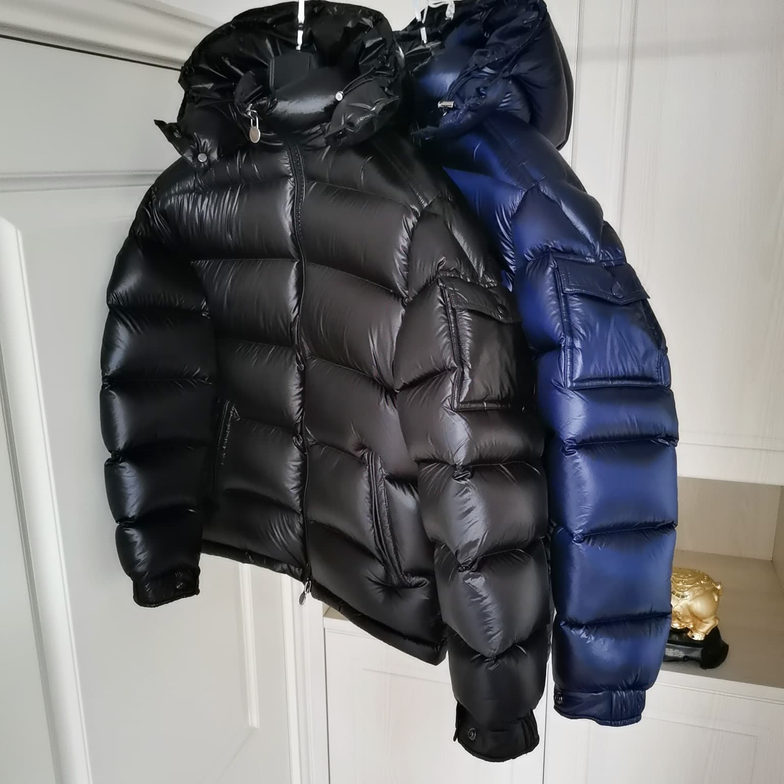 Meng M simple men's casual down jacket couple's black down jacket face - CNFans Spreadsheet catalog entry
