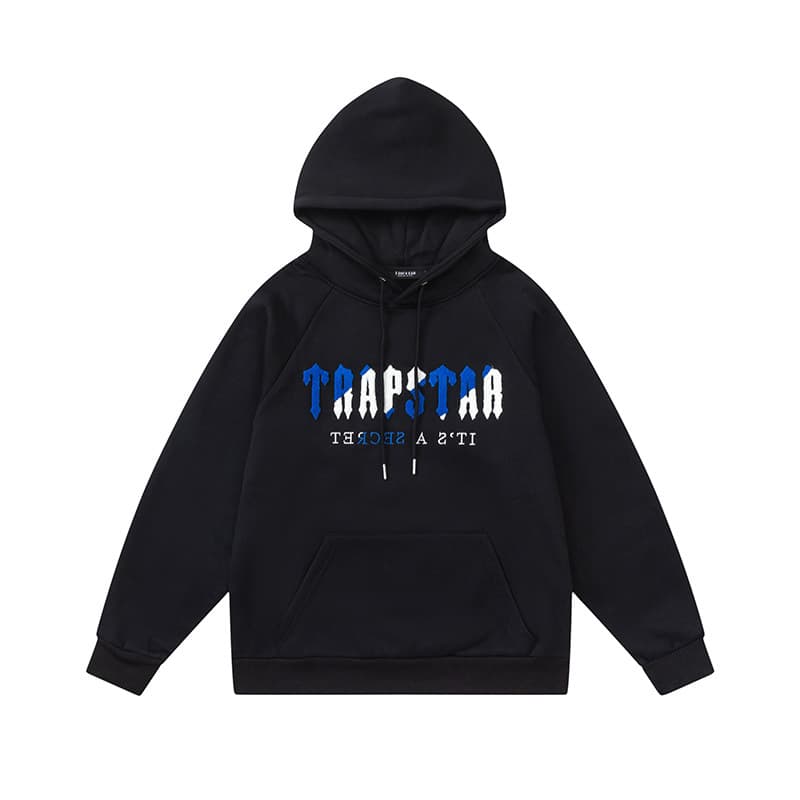 Trapstar套装字母休闲普通青年棉红黑色毛巾绣加绒卫衣卫裤裤 - CNFans Spreadsheet catalog entry