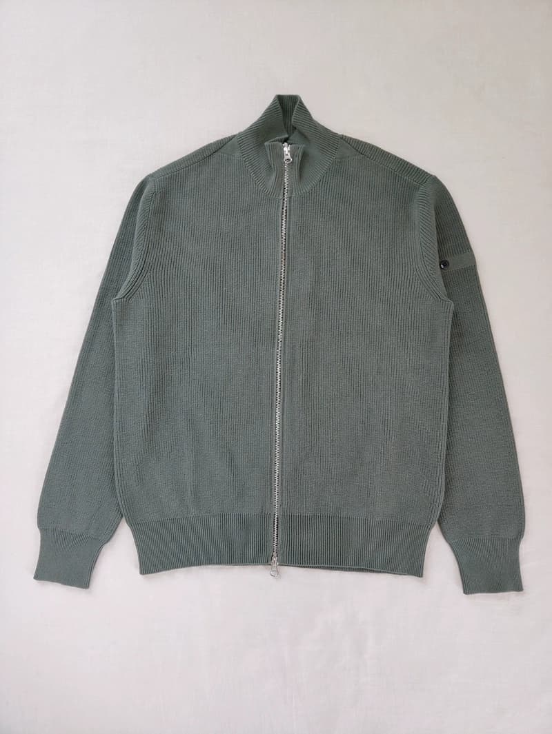 24SS 526D8 COTTON ZIP CARDIGAN KNIT TOPSTONEY - CNFans Spreadsheet catalog entry